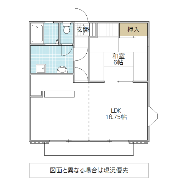 ファイブウッド A棟の間取り写真