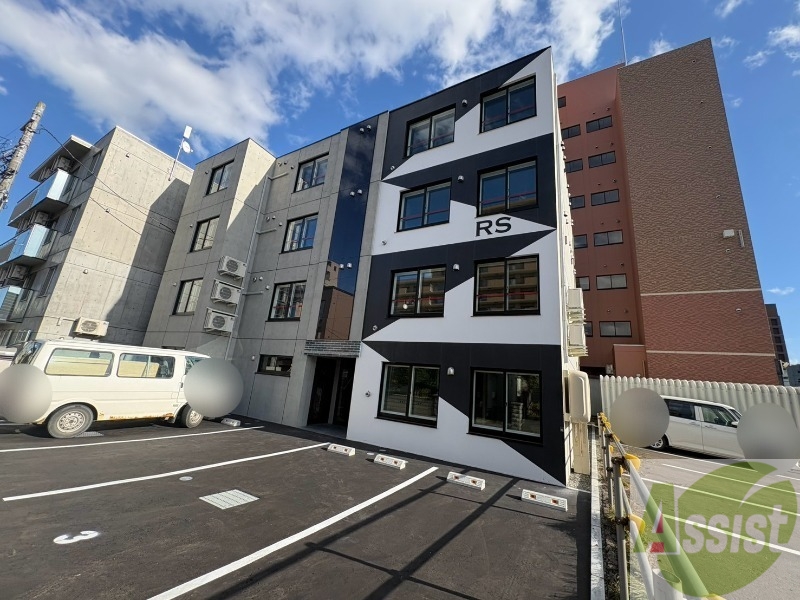 建物外観　札幌市豊平区月寒中央「ＲＳＴｓｕｋｉｓａｍｕｃｈｕｏｕ」
