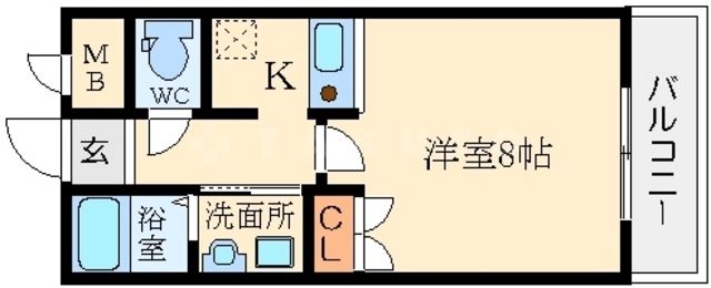 NLC新大阪の間取り写真