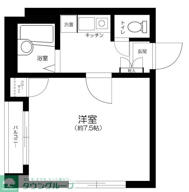 サープラス大場の間取り写真