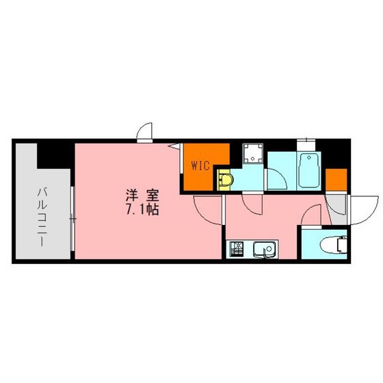 西鉄天神大牟田線 西鉄平尾駅 徒歩5分 11階建 築13年の間取り写真