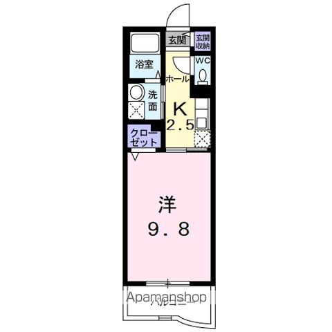 ボヌールの間取り写真