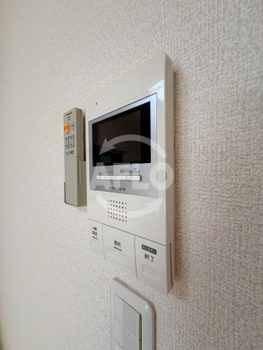 セキュリティ　フジパレス我孫子II番館　モニター付きインターホン