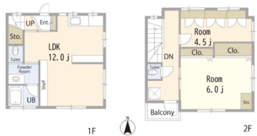 南麻布3丁目戸建の間取り写真
