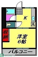 シティハイム新松戸の間取り写真