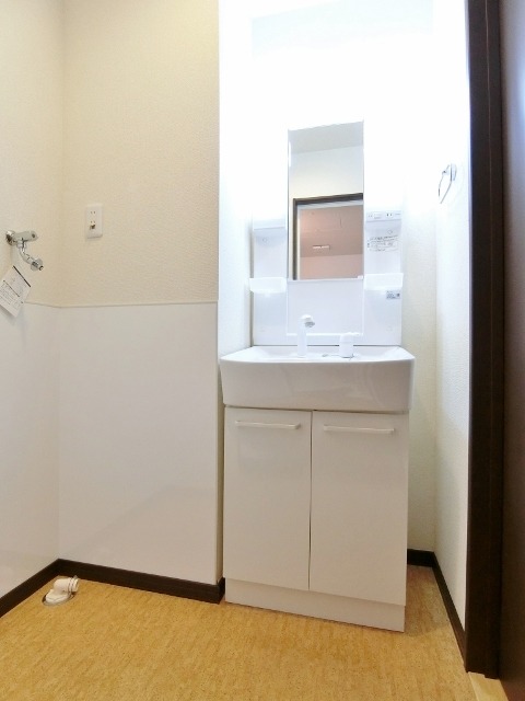 洗面設備　図面と現状に相違がある場合には現状を優先