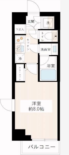 東京メトロ日比谷線 北千住駅 徒歩7分 6階建 築10年の間取り写真