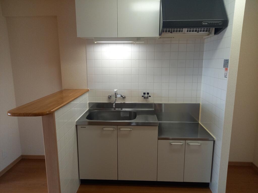 キッチン　キッチン横カウンター有