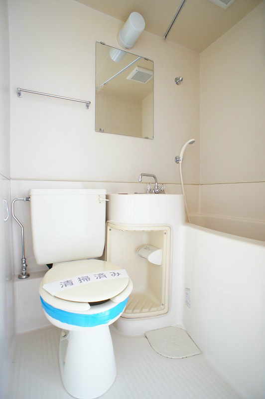 バス・シャワールーム　水回りが一か所にまとまっているのでお掃除も楽々☆