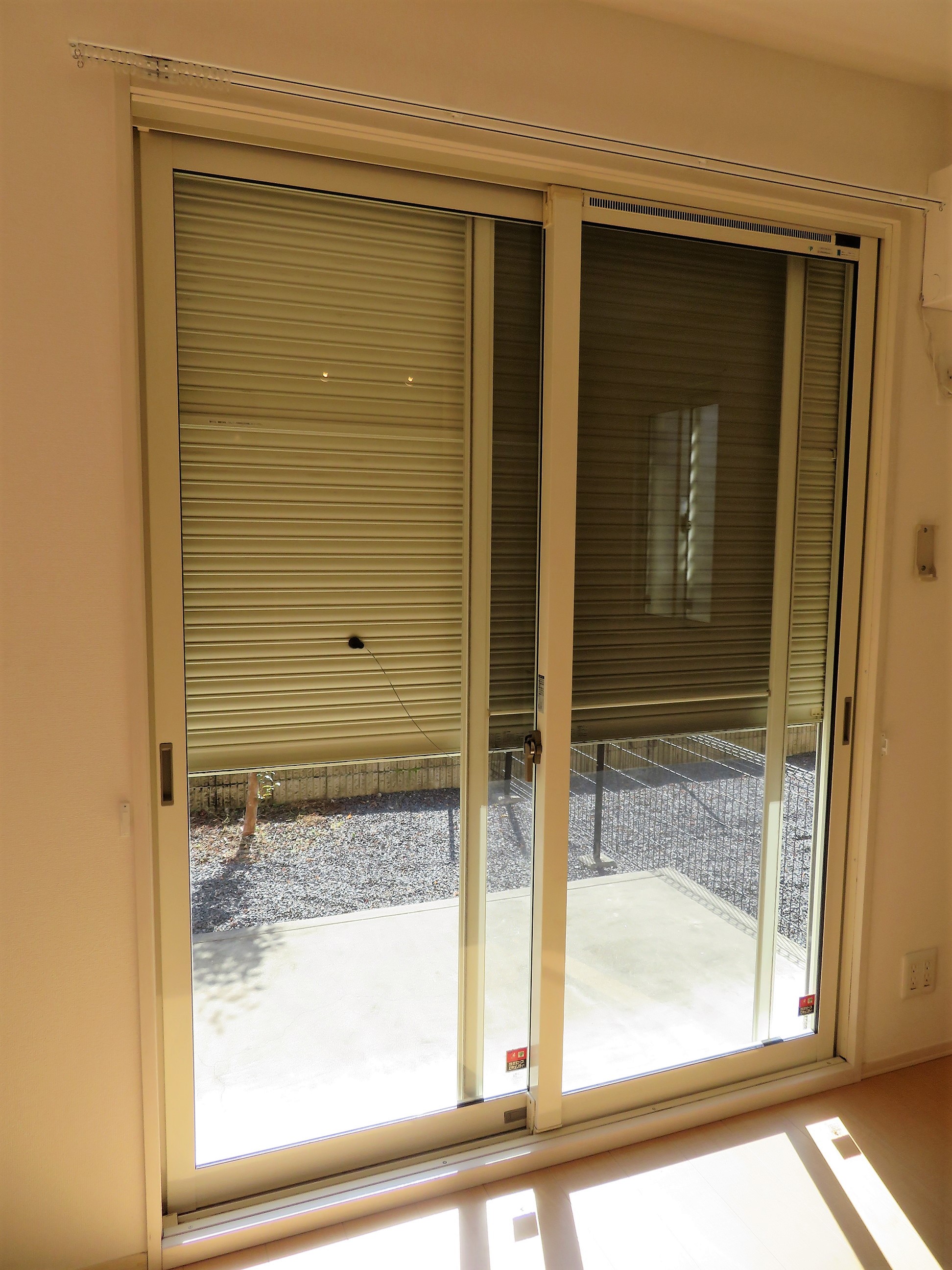 その他設備　1階のお部屋でもシャッター付きで安心です。