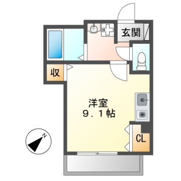 第一中央ビルディングの間取り