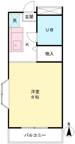 【コンフォール河井の間取り】