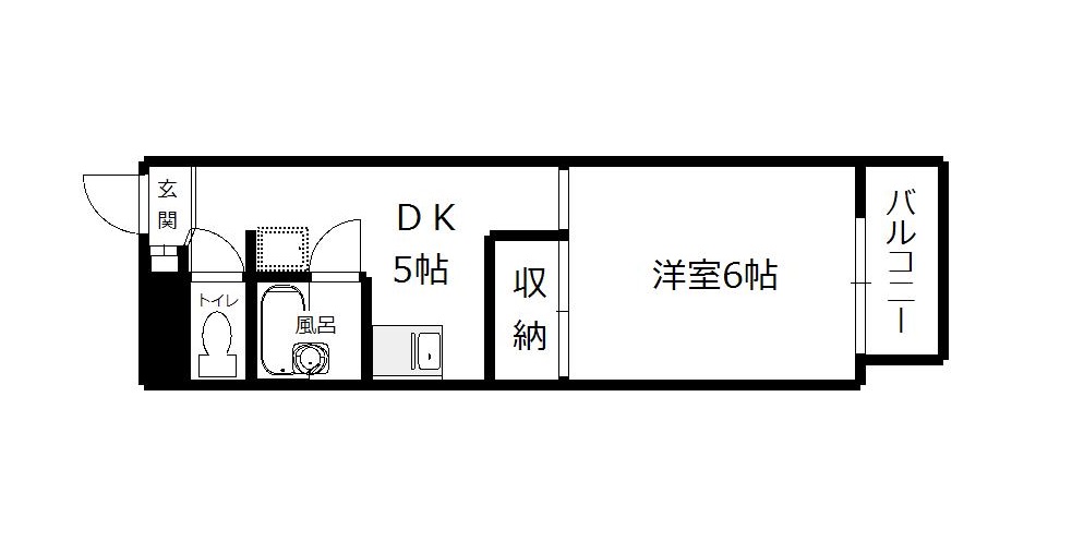 フォーブル川村IIの間取り