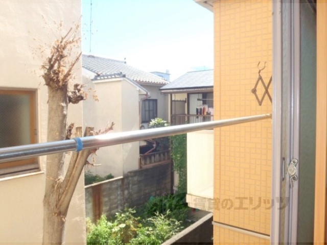 眺望　物干し竿