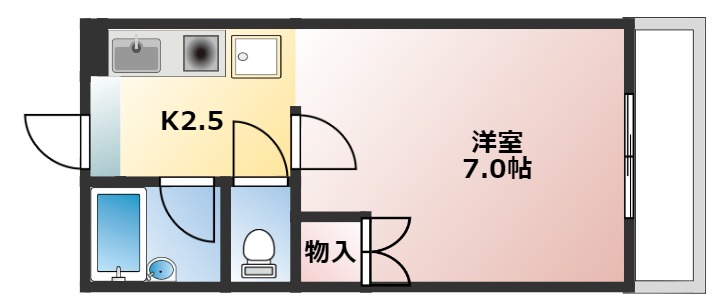 サンシャイン野村の間取り