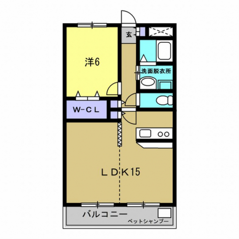 アメジスト・セラの間取り