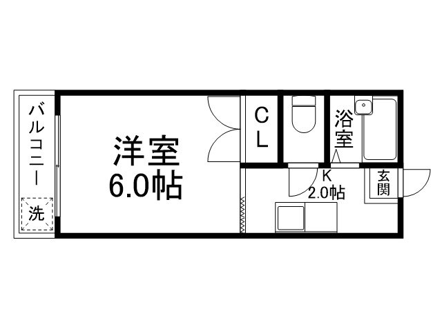 シティヴィラ北白川の間取り