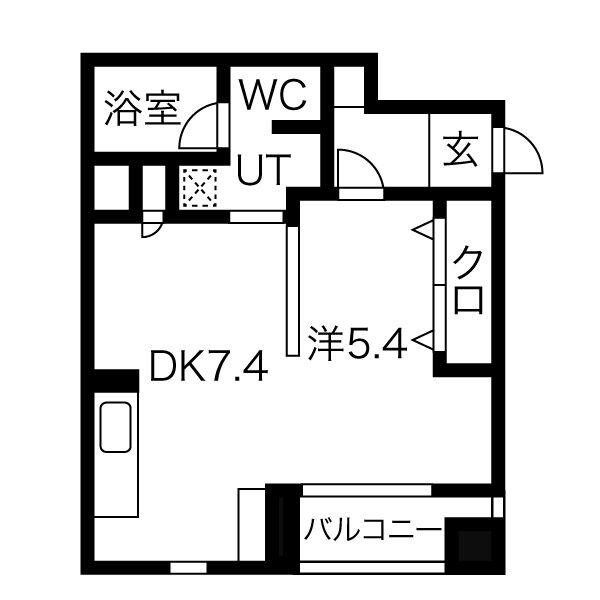 レムナント晩翠の間取り