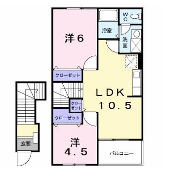 パレス高砂の間取り