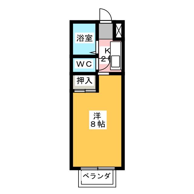 パストラル本庄Ｃの間取り