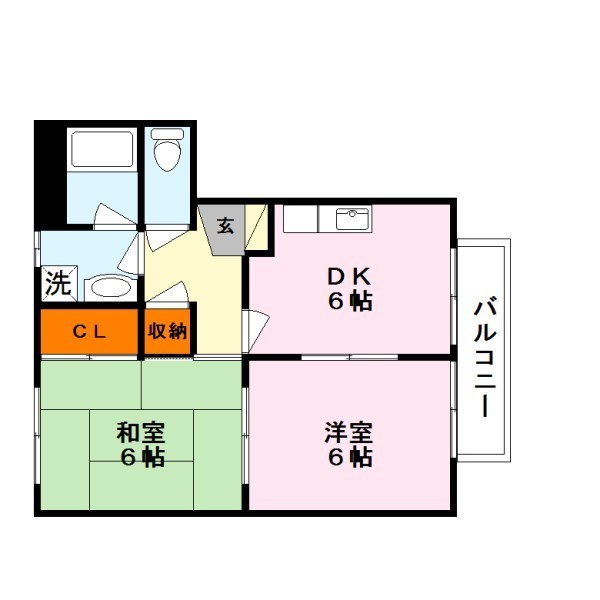 ブルータウンの間取り