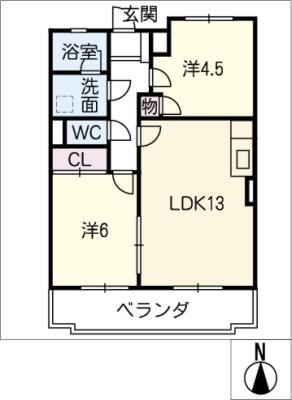 ロイヤル浅野の間取り