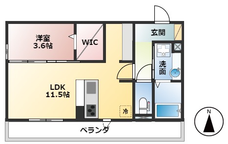 ペルショワールの間取り