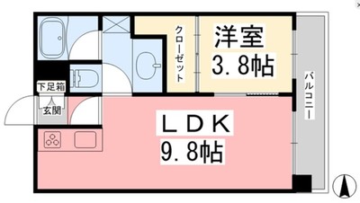 ヴァレーレ喜与町の間取り