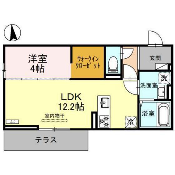 クロッシア住吉町の間取り