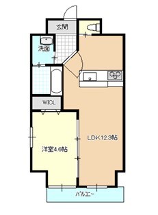 清須市須ケ口駅前のマンションの間取り