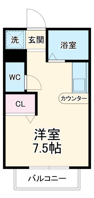 パステル朝日の間取り