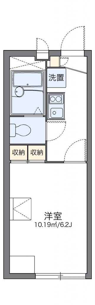 レオパレスマルスンIIの間取り