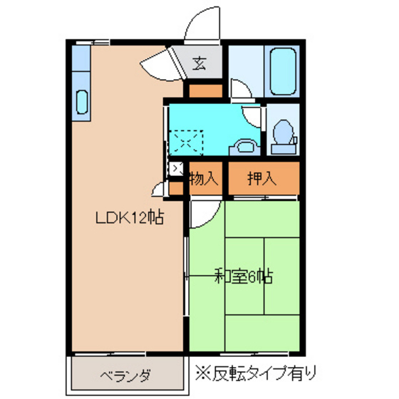 メゾン　アプローズの間取り