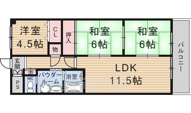 KINPAの間取り