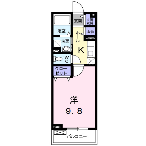 ラフィーネ千里の間取り