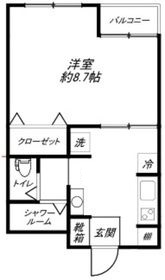 【大田区多摩川のマンションの間取り】