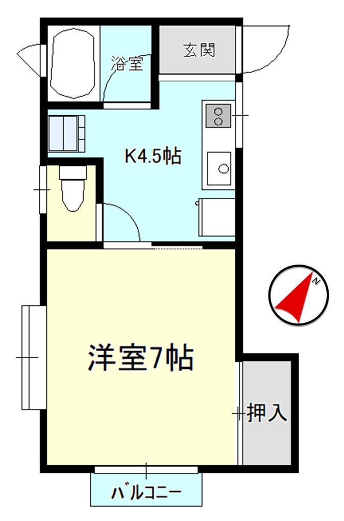 チェリーハイツの間取り