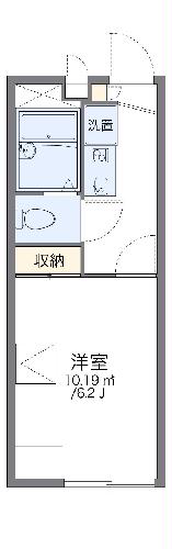 レオパレスリヴェールの間取り