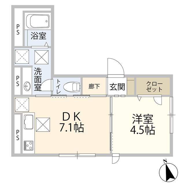 フロレソンTessenの間取り