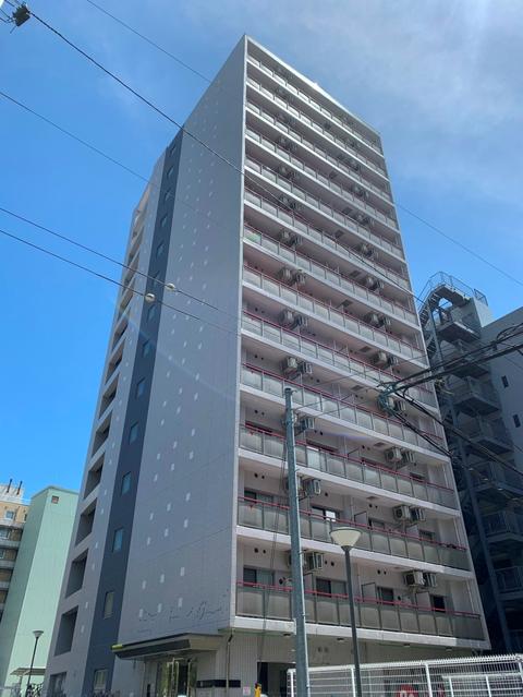 【仙台市青葉区本町のマンションの建物外観】