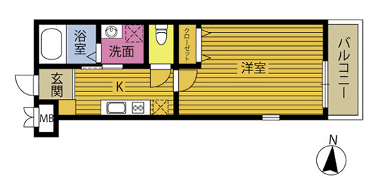 レガーロ富士見の間取り