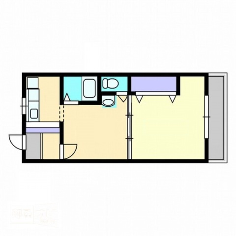 宮脇第８マンションの間取り