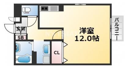 ハイツハーバーの間取り写真