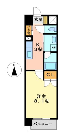 ララステージ熱田の間取り