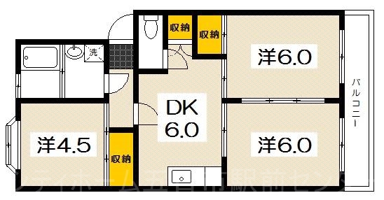 第3高木ビルの間取り