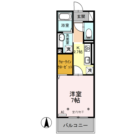 プレミスト　IIIの間取り