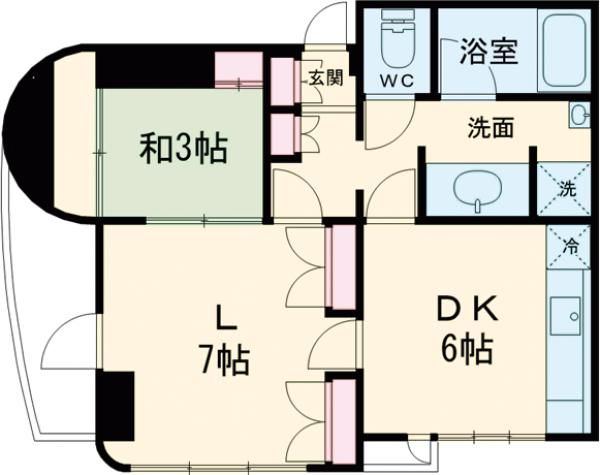 Ｒｉｎａｓｃｉｍｅｎｔｏ ときわ台の間取り