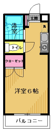 内海小柳マンションの間取り