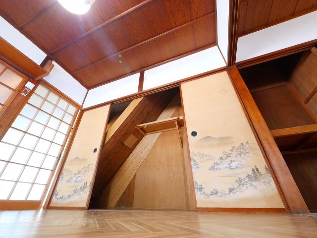 収納　大きなものも収納できそうです