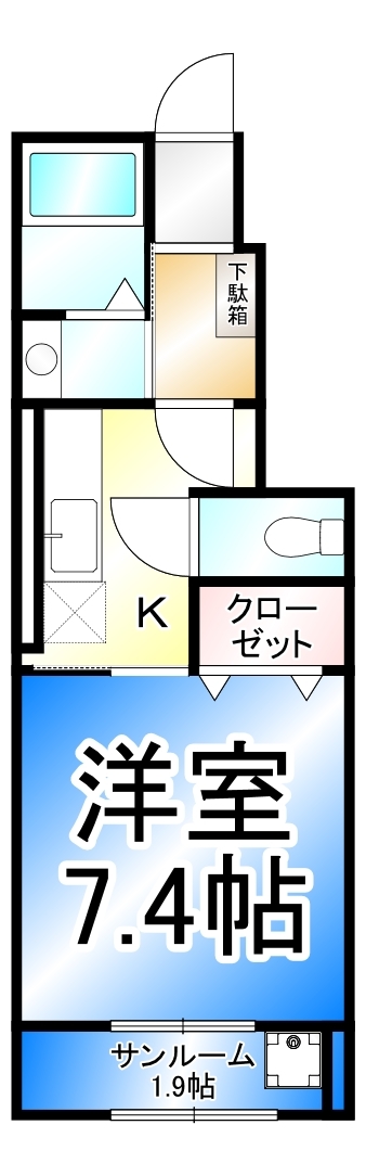 ルネッタ　IIの間取り